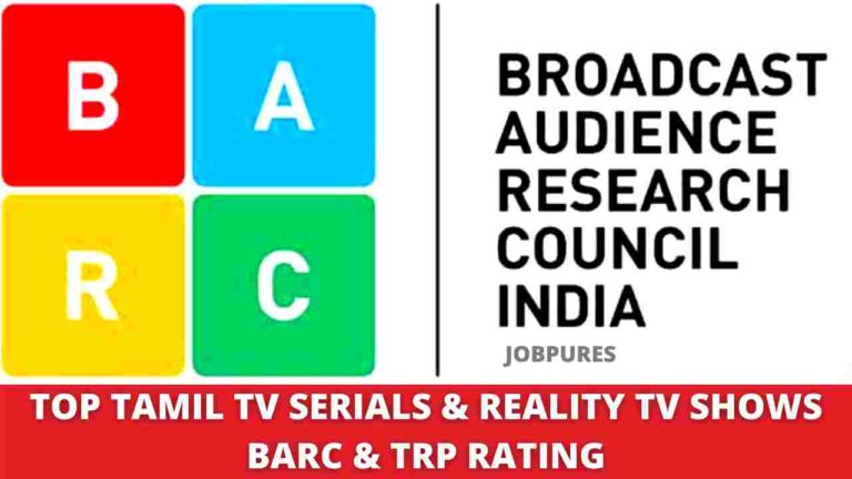 Top Tamil TV Serials & Reality TV Shows BARC & TRP Ratings of the Week 26, July 2022