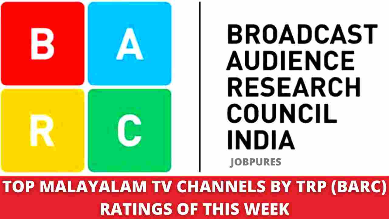 Top Malayalam TV Channels of This Week 2020 & 2021 By BARC & TRP Ratings [Updated]