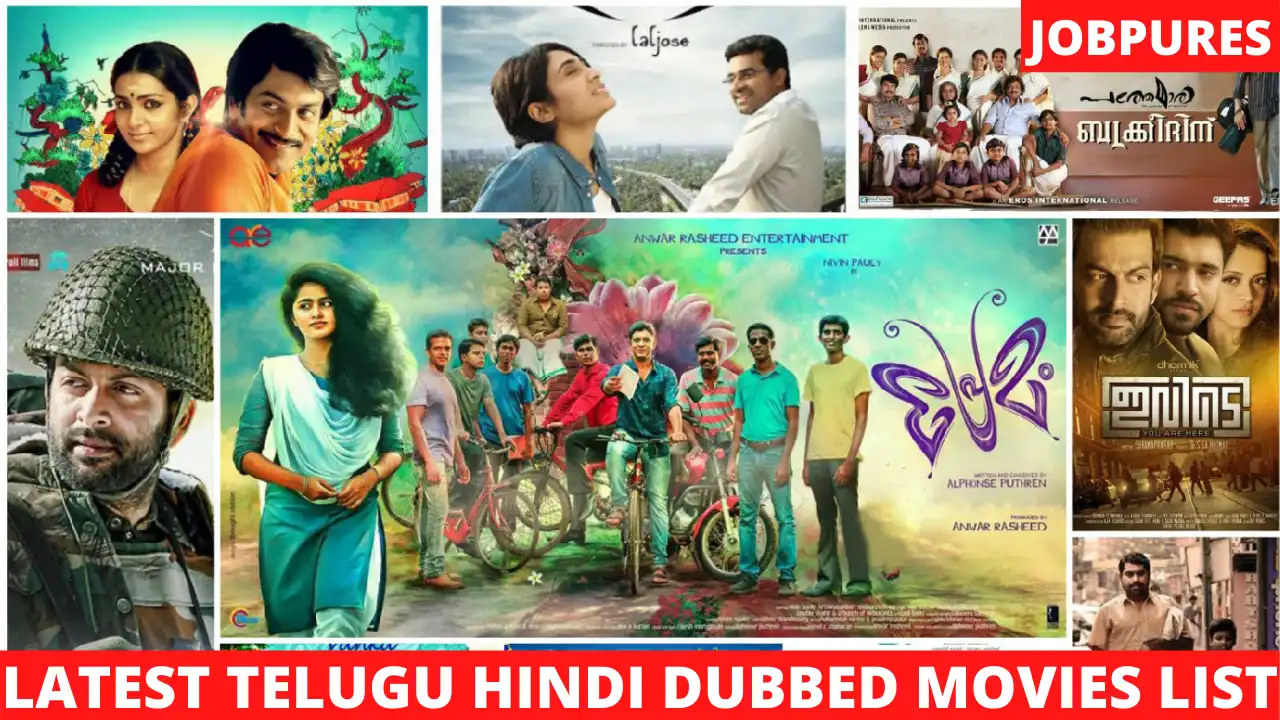 Latest Telugu Hindi Dubbed Movies 2021 List With Release Date and Star Cast