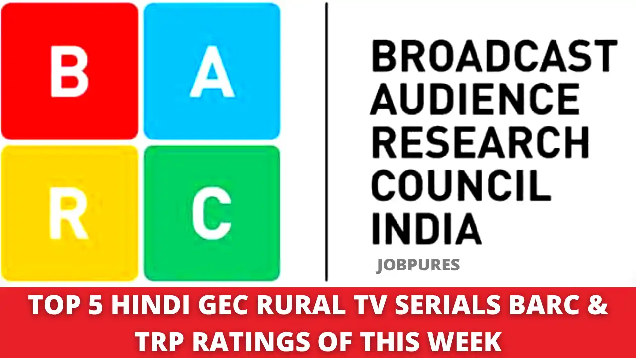 Top 5 Hindi GEC Rural TV Serials BARC & TRP Ratings of Week 22, June 2021
