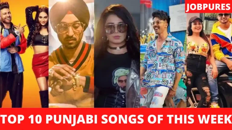 Top 10 Punjabi Songs of This Week 34: September 2021 – Most Popular Punjabi Songs List