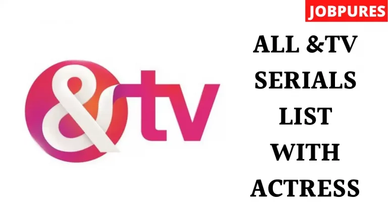 All And TV Serials Cast With Actress Names and Images List