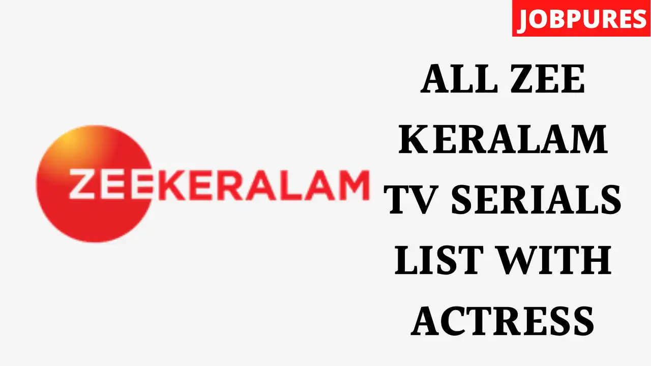 All Zee Keralam TV Serials Cast
