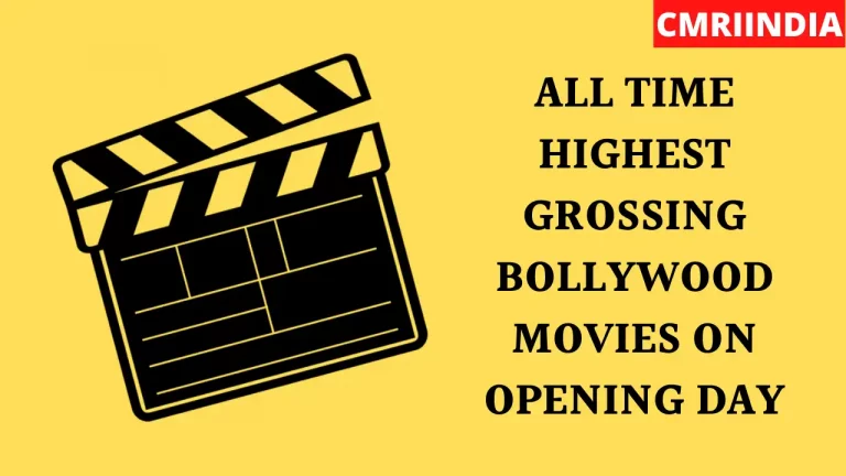 All-Time Highest Grossing Bollywood Movies on Opening Day