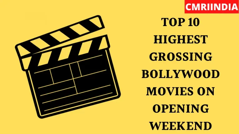 Top 10 Highest Grossing Bollywood Movies 2022 on Opening Weekend By Box Office Collection