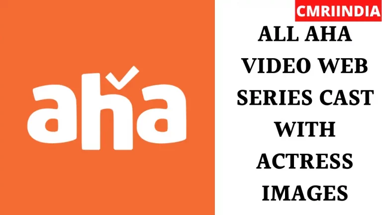 All Aha Video Web Series Cast With Actress Names & Images List