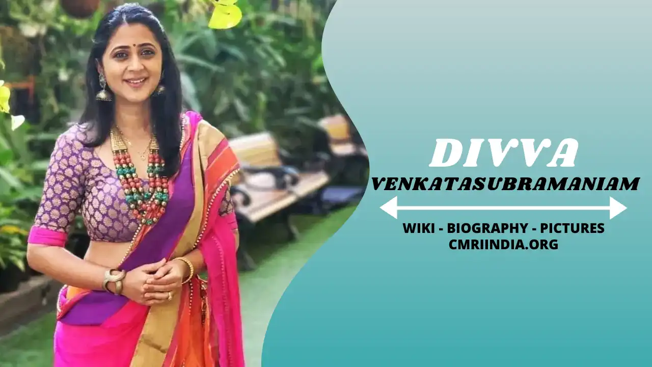 Divya Venkatasubramaniam Wiki & Biography