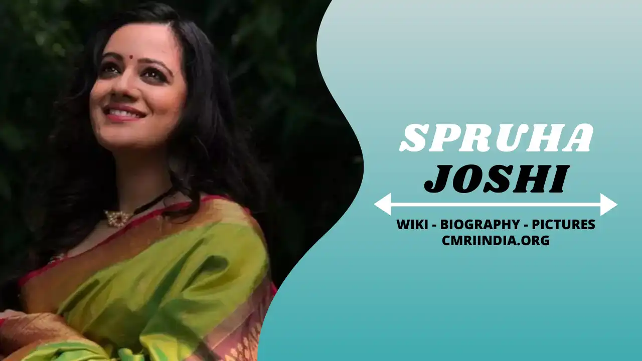 Spruha Joshi Wiki & Biography